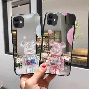 Case cover back mirror iphone x/xs xr xs max 11 12 13 pro