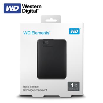 【現貨免運】 威騰 WD Elements Portable 1TB USB 3.0 可攜式 外接硬碟