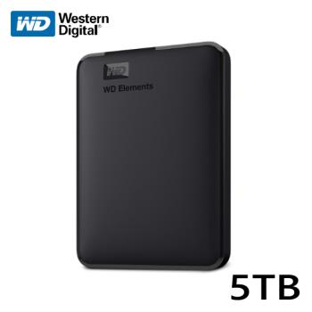 【現貨免運】 威騰 WD Elements Portable 5TB USB 3.0 可攜式 外接硬碟