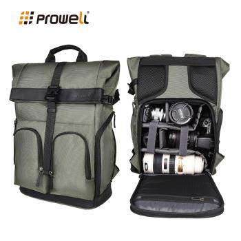 Prowell德國攝影包雙肩防水多功能單反背包專業戶外休閑通勤無人機相機一體包