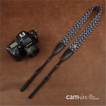 cam-in 多彩編織單反數碼照相機背帶 微單攝影肩帶通用型CAM8780