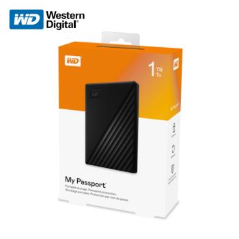 【現貨免運】 威騰 WD My Passport 黑色 1TB 外接式硬碟 可攜式 行動硬碟