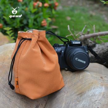 相機收納包單反鏡頭袋適用佳能5D尼康D850微單索尼A9A7富士便攜軟包攝影包內膽保護套