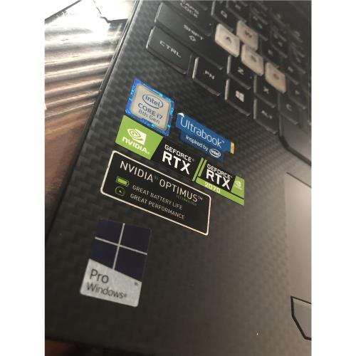 RTX 2080ti 2070 2060 TITAN貼紙  筆記本 臺式機 電腦顯卡性能標