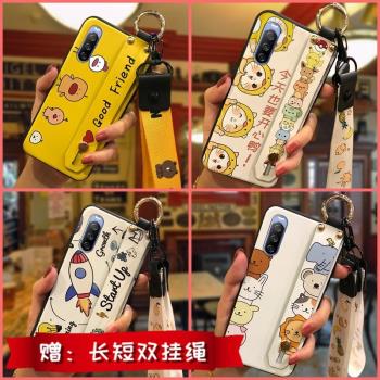 適用索尼Xperia10 iv/PDX-225手機殼全包邊簡約高檔指環磨砂軟殼