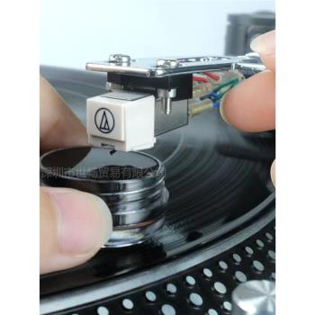黑膠唱針清潔膠留聲機唱頭唱針高粘矽膠可重復使用唱機唱針清潔膠