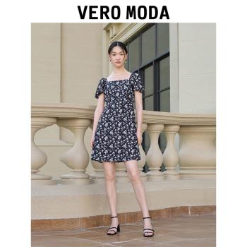 Vero Moda浪漫玫瑰氣質連衣裙