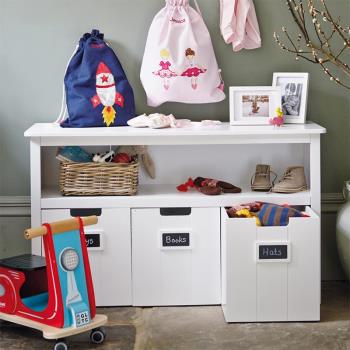 兒童收納柜客廳電視柜移動抽屜式玩具儲物柜子大容量寶寶組合書柜