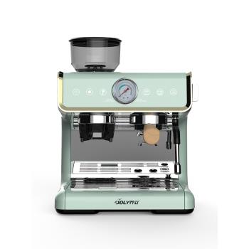喬立QL-998D意式咖啡機家用小型半自動蒸汽式萃取打奶泡家庭迷你