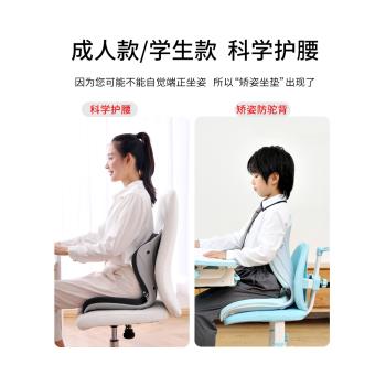 日本護腰坐墊辦公室上班考研久坐腰疼不累神器矯正坐姿椅花瓣貝殼