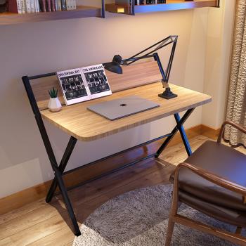 本元折疊書桌簡易電腦桌家用小桌子學生辦公學習桌租房簡約寫字桌