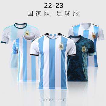 阿根廷國家隊世界杯運動套裝球衣