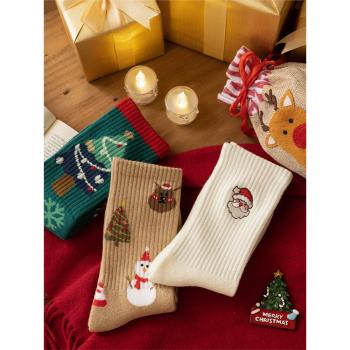 保暖純棉居家新年禮袋裝圣誕襪子