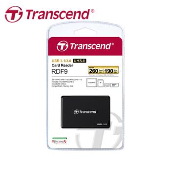 【現貨免運】 Transcend 創見 RDF9 多功能 讀卡機 支援 UHS-II SD / MicroSD / CF卡