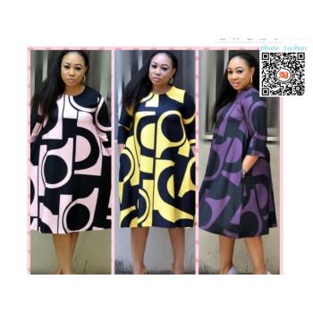 big size 42 female thick dress African fashion dress 2xl xl