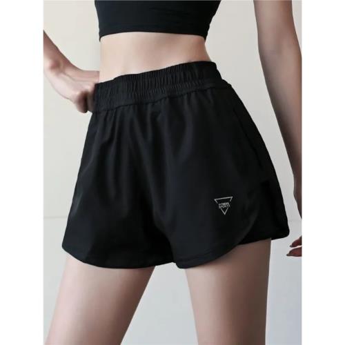 防走光帶內襯寬松速干運動短褲女夏季薄款專業訓練健身瑜伽休閑褲