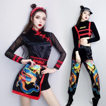 爵士舞服裝女套裝跳舞衣服jazz練功服韓舞女團ds演出服爵士舞蹈服
