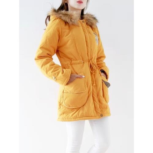 Hooded Winter Jacket Women Fashion Warm Coats Ladies Tops 女