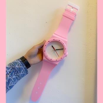 浩南小哥 大掛表掛鐘手表可愛diy創意兒童手工禮物藝術品材料包