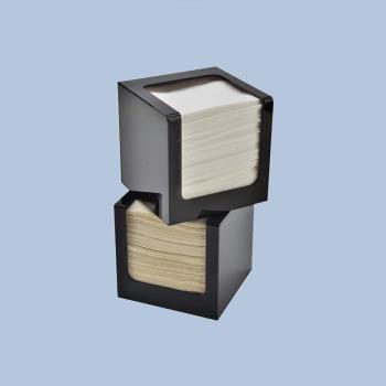 簡約正方形紙巾盒奶茶餐廳飯店專用抽紙盒客廳紙巾架230方巾紙盒
