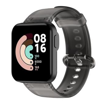 適用紅米Redmi 2/1代手表表帶紅米手環watch運動替換透明色腕帶小米柔軟硅膠帶潮個性新款智能配件手表帶