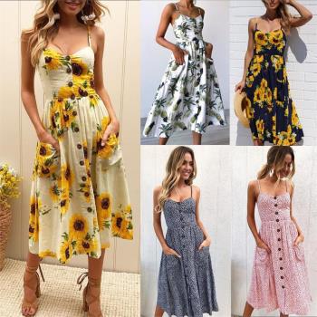 Summer Dress Women Clothes Sexy Long Beac Dresses Plussize女