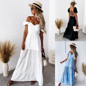 summer dresses dress women plus size long maxi white 2023
