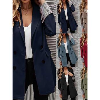 blazer women Coats Casual Jackets Suits Plus size big Ladies