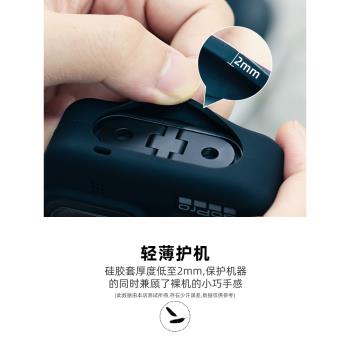 fujing 適用GoPro11/10/9/8/7/6硅膠套防摔防塵防刮鏡頭蓋保護殼配件