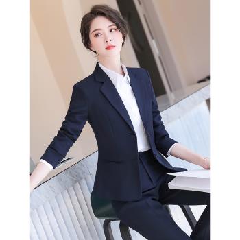 外套女面試正裝大碼胖mm工作服