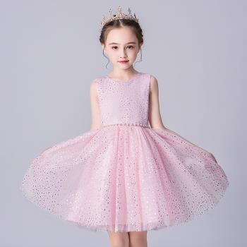 夏季公主裙小女童洋氣生日禮服