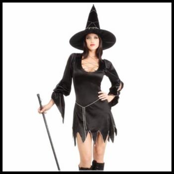 cosplay吸血女巫 萬圣節角色扮演巫女 性感女王變裝派對DS表演服