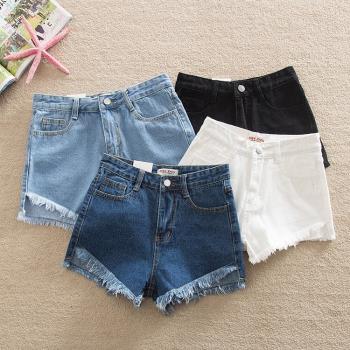 2023Women Summer Sexy Denim Shorts Short Jeans Pants Ragged