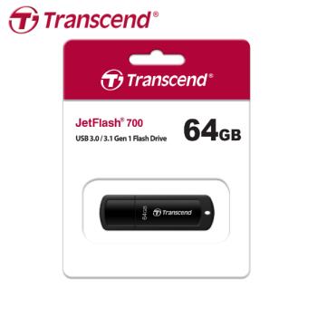 【現貨免運】Transcend 創見 JetFlash 700 64GB USB 3.1 隨身碟