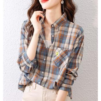 春季女裝韓版時尚寬松長袖襯衫