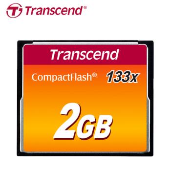 【現貨免運】 Transcend 創見 CompactFlash 133 2GB 記憶卡 數位單眼/攝影機 適用 CF卡