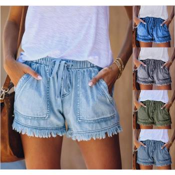 High Waisted Shorts Jeans Size Summer Womens Denim Shorts