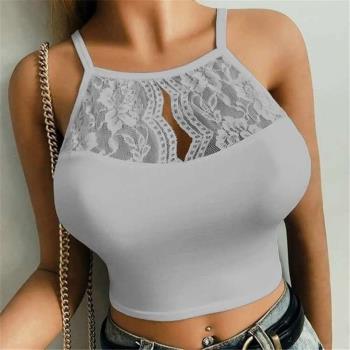 Fashion lace suspender bra vest female時尚蕾絲吊帶抹胸小背心