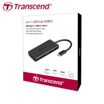 【現貨免運】Transcend 創見 HUB5C Type-C 多功能集線器 雙卡槽 可讀 SD / microSD
