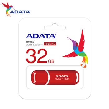 【現貨免運】ADATA 威剛 UV150 32G 紅色 USB 3.2 隨身碟 速度可達100MB