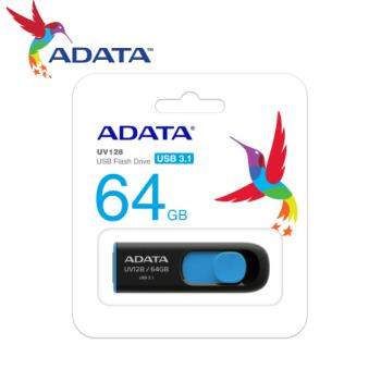 【現貨免運】ADATA 威剛 UV128 USB 3.2 64GB 伸縮式 高速 隨身碟