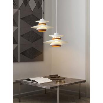 丹麥PH5吧臺燈具北歐個性咖啡藝術餐廳現代簡約led設計師飛碟吊燈