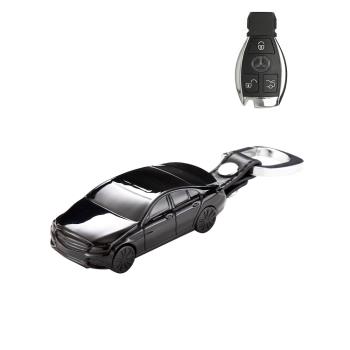 適用賓士汽車鑰匙保護套c200lcla扣c180lC級gla模型glc260殼包
