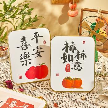 喜樂新年裝飾酒櫃玄關喬遷擺件