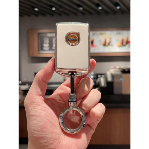 沃爾沃鑰匙套xc60 s90 s60 xc40 c40 xc90 v60 v90 volvo車包殼扣