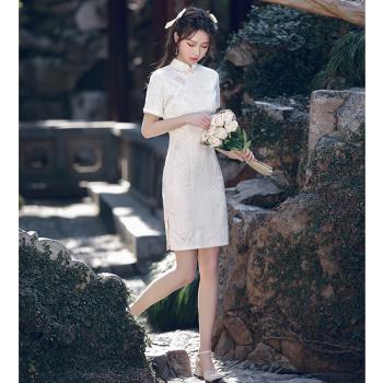 年輕款少女小個子中國風夏季旗袍