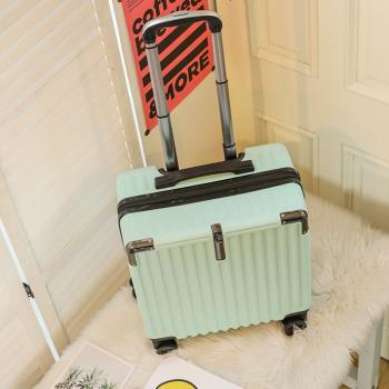 行李箱女18寸小型拉桿箱高級感男新款學生旅行箱可登機密碼皮箱子