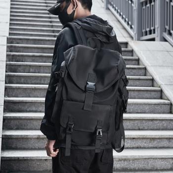 雙肩包男士大容量旅行旅游背包防水電腦包2022新款運動戶外書包女