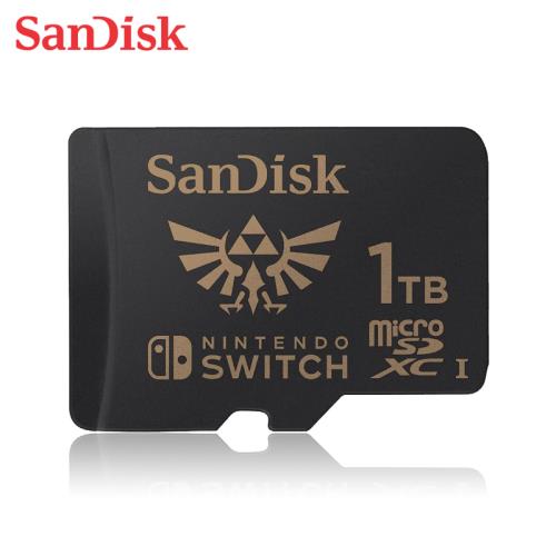 現貨免運】SanDisk 新款任天堂Switch 專用1TB 記憶卡microSDXC 薩爾達