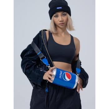 Pepsi潮牌百事小眾可樂罐斜挎包